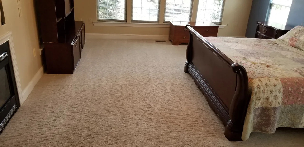 Carpet stretching after - Total Cleaning Service