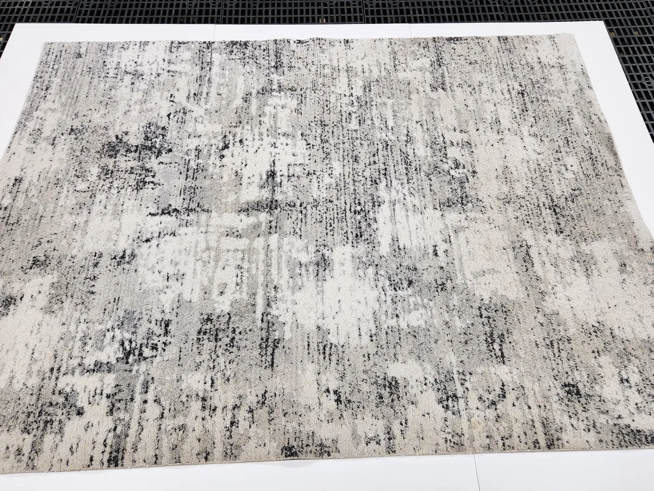Same rug after odor treatment